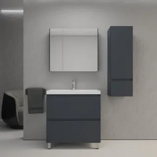 Пенал Style Line Манхэттен ЛС-00002381 34 см подвесной графит